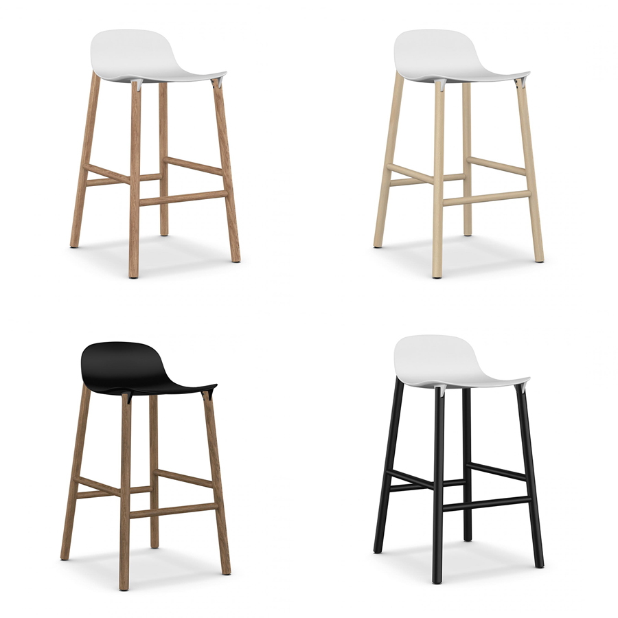 Kristalia Sharky Hocker - in verschiedenen Farben