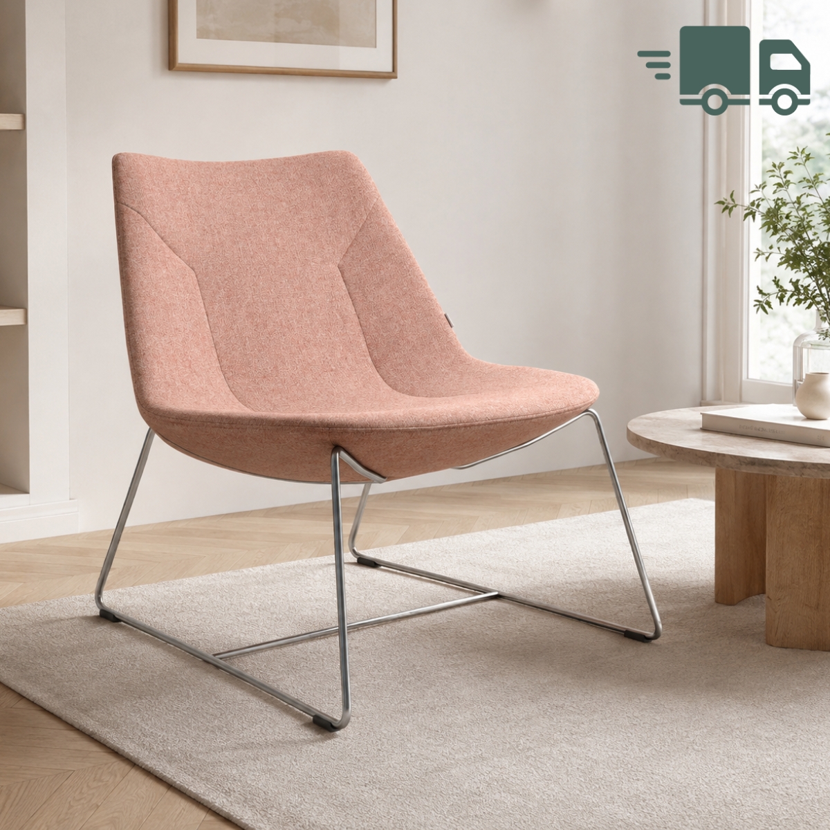 Profim Chic Lounge Loungesessel Titel milieu