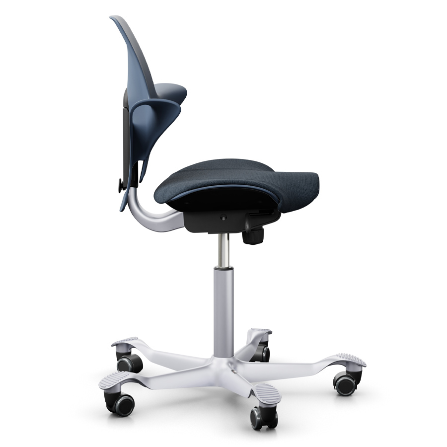 HAG Capisco PULS 8020 | Blueberry | Cura blau | Gestell silber