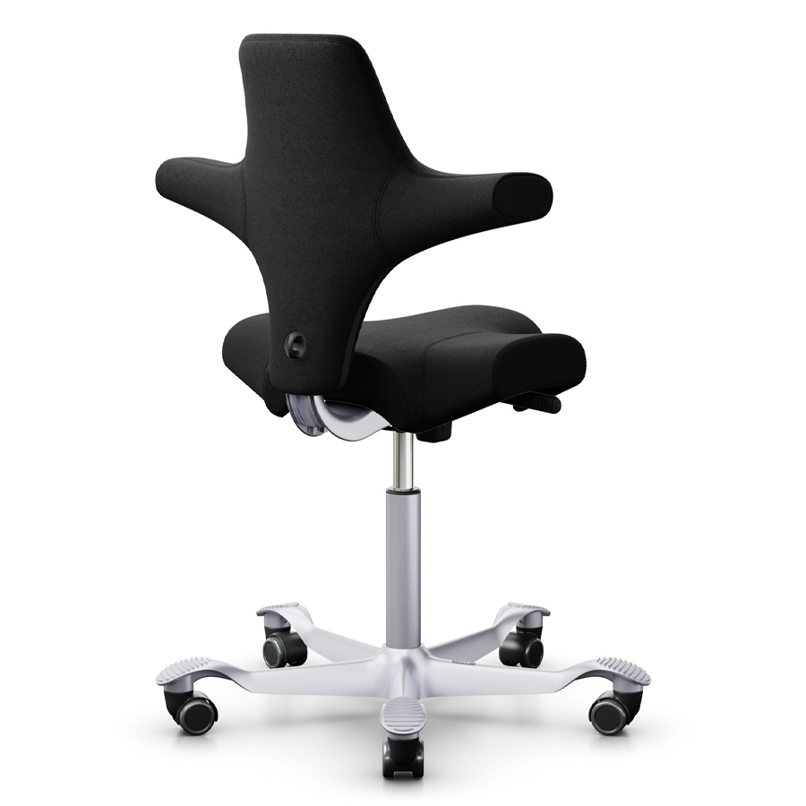 HAG CAPISCO 8106 Stoff Cura schwarz mit Sattelsitz