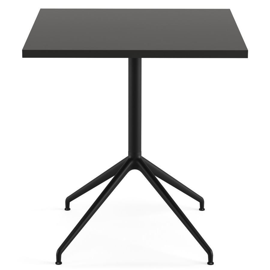 Arper Yop Tisch Eckig schwarz