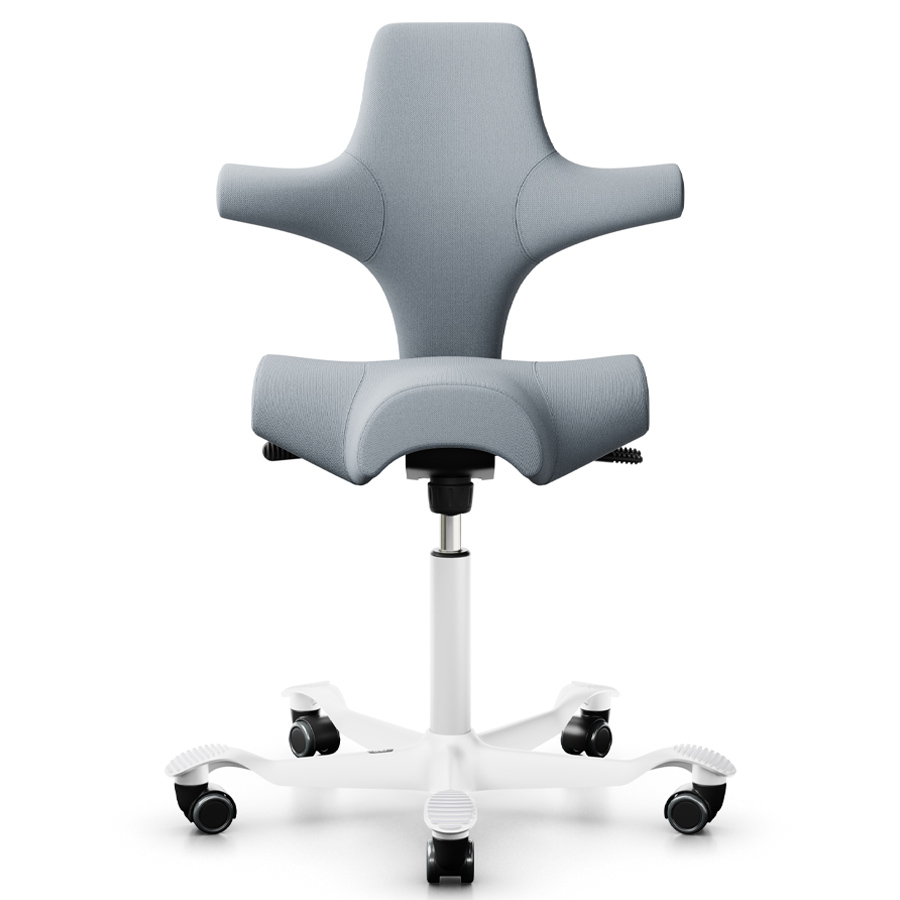 HAG Capisco 8106 - Stoff Select grau - Frontansicht