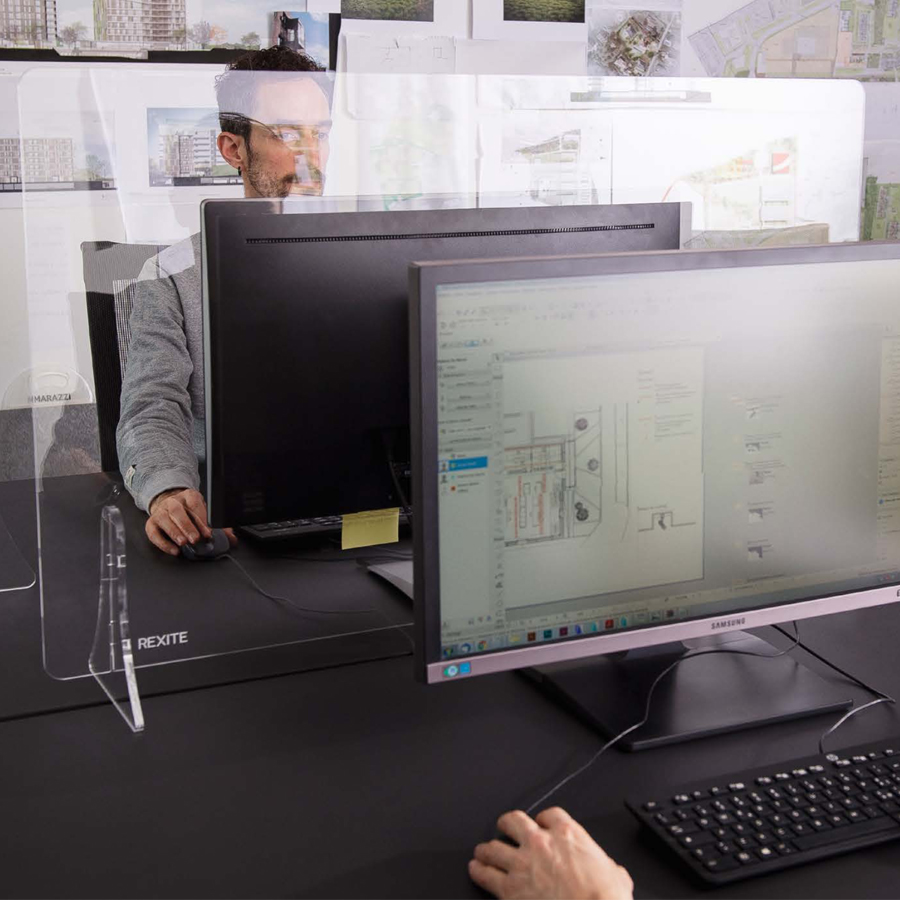 Rexite Plexy Plexiglas Schutzwand - Detail 4