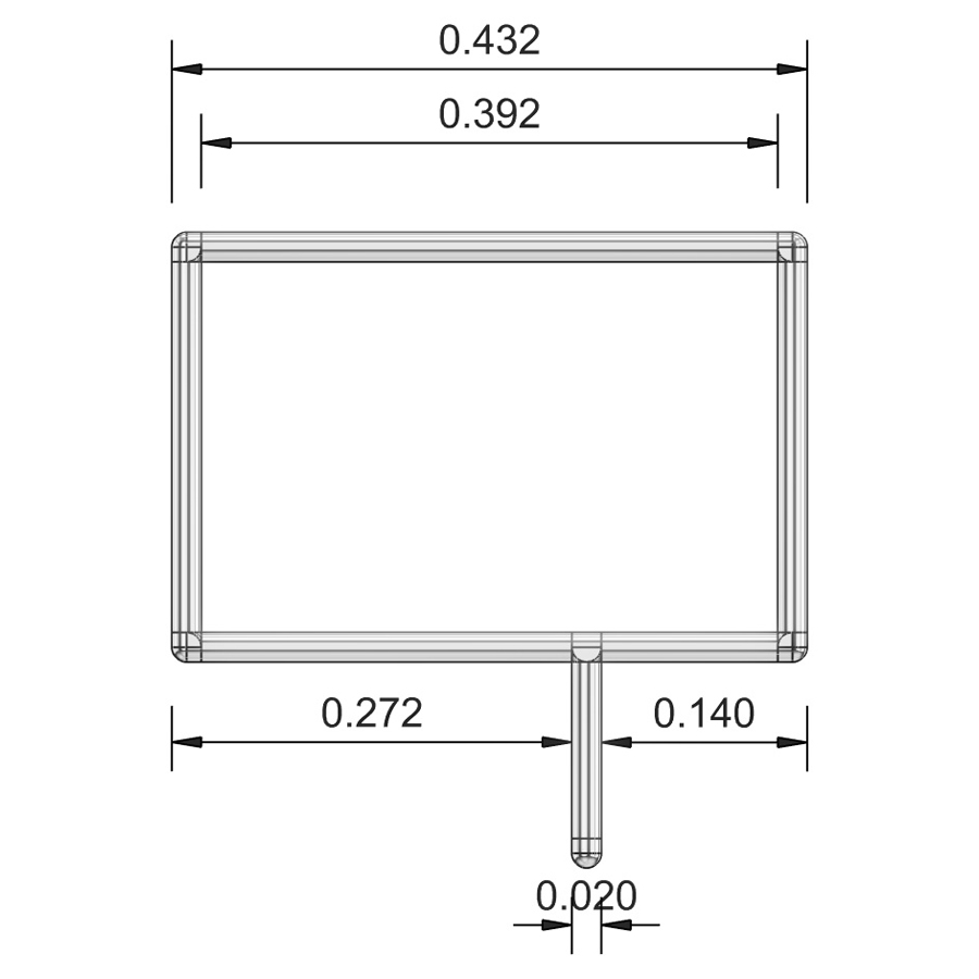 Bosse Garderobe Chrom Breite 80 cm