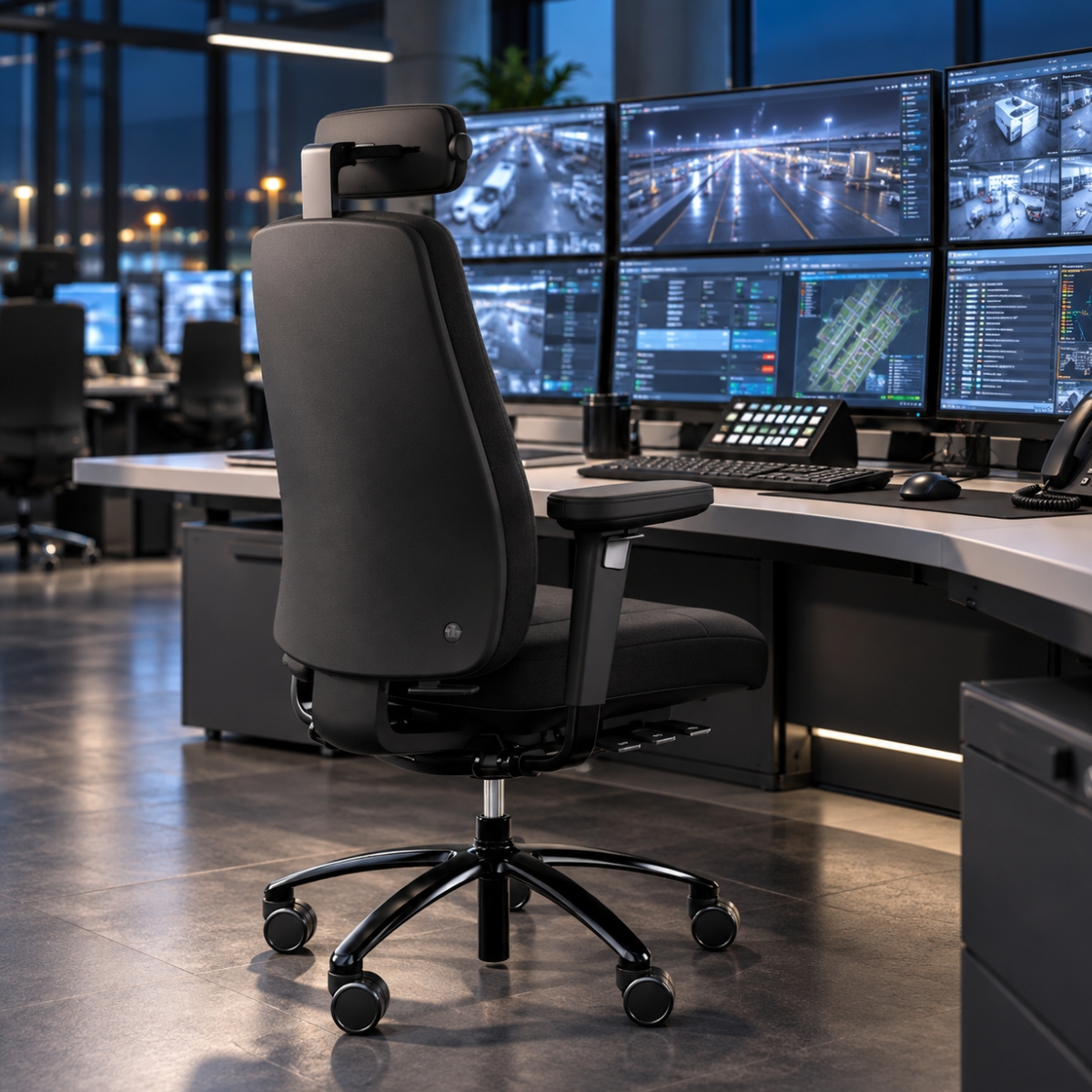 RH Logic 220 elite Black - Rückansicht