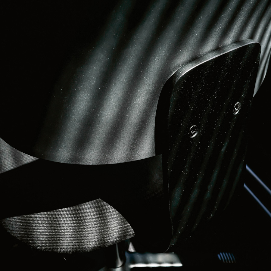 HAG Tion 2140 Bürostuhl schwarz - Nahaufnahme Rückseite