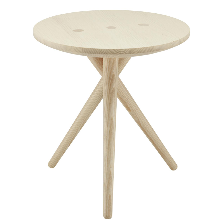 THONET 1025 Beistelltisch Esche - Frontansicht