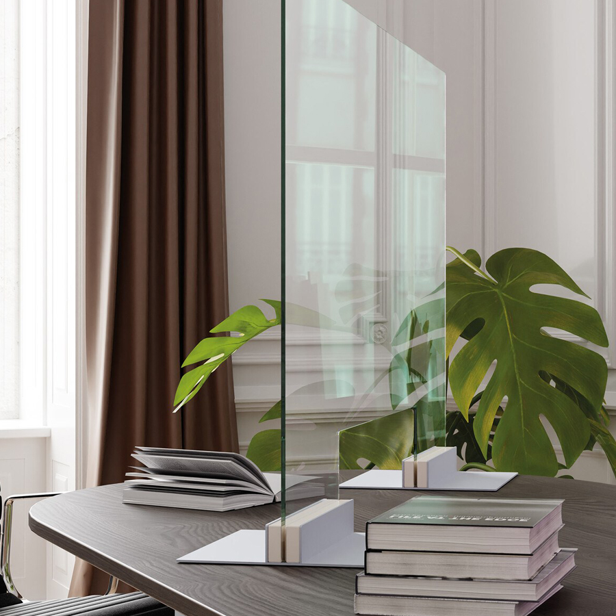 Palmberg Barrio Schutzwand (ESG) - Standfuß