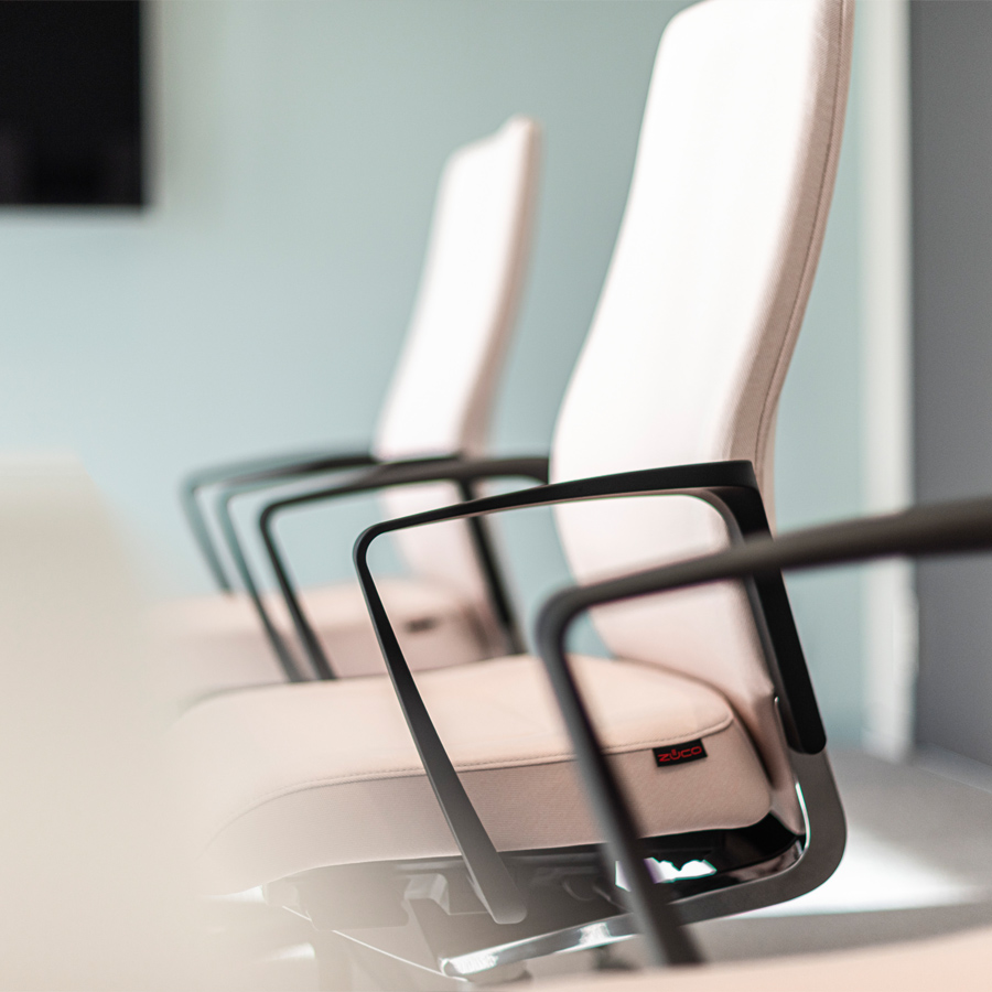 Züco Selvio E 0154 - Polsterrücken - Bezug Era pink - starre Ring-Armlehnen