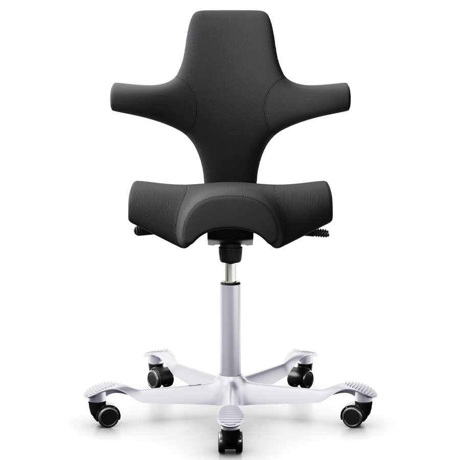 HAG CAPISCO 8106 - Stoff Select 60134 - Gestell silber - Frontansicht