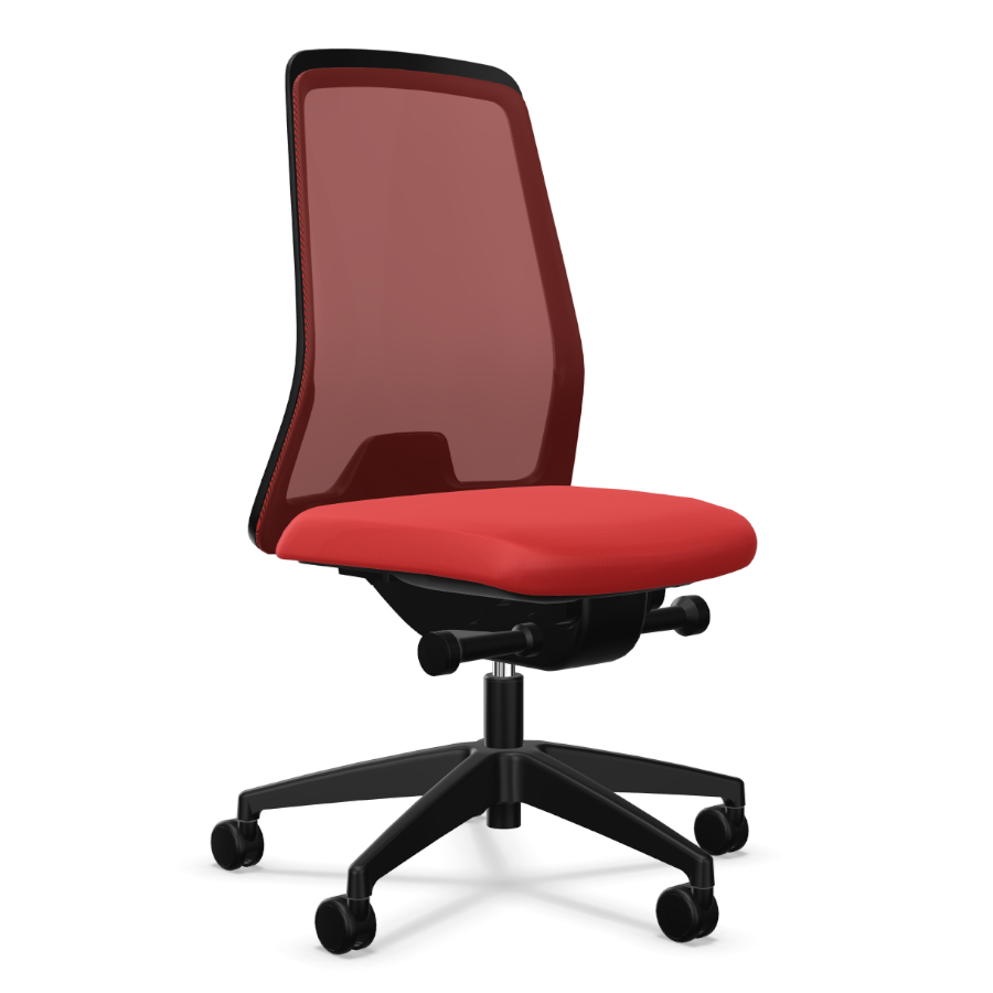 Interstuhl EVERYis1 EV261 Farbbeispiel  feuerrot