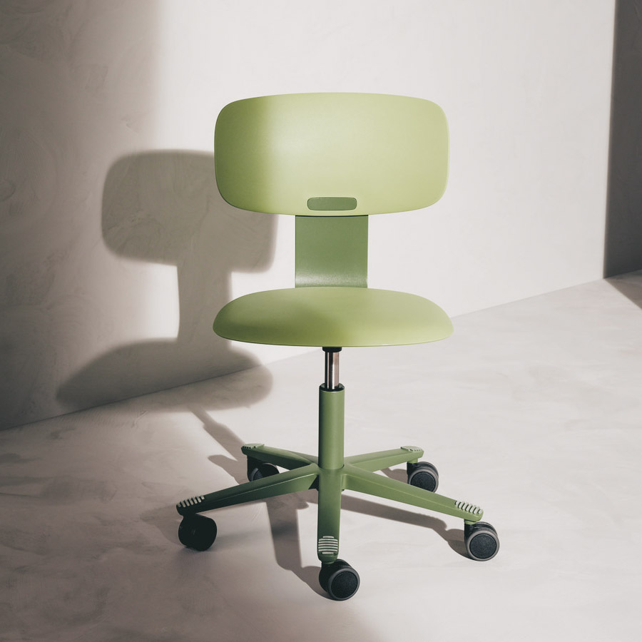 HAG Tion 2100 Bürostuhl Moss Grey - Sitz u. Rückenschale Kunststoff