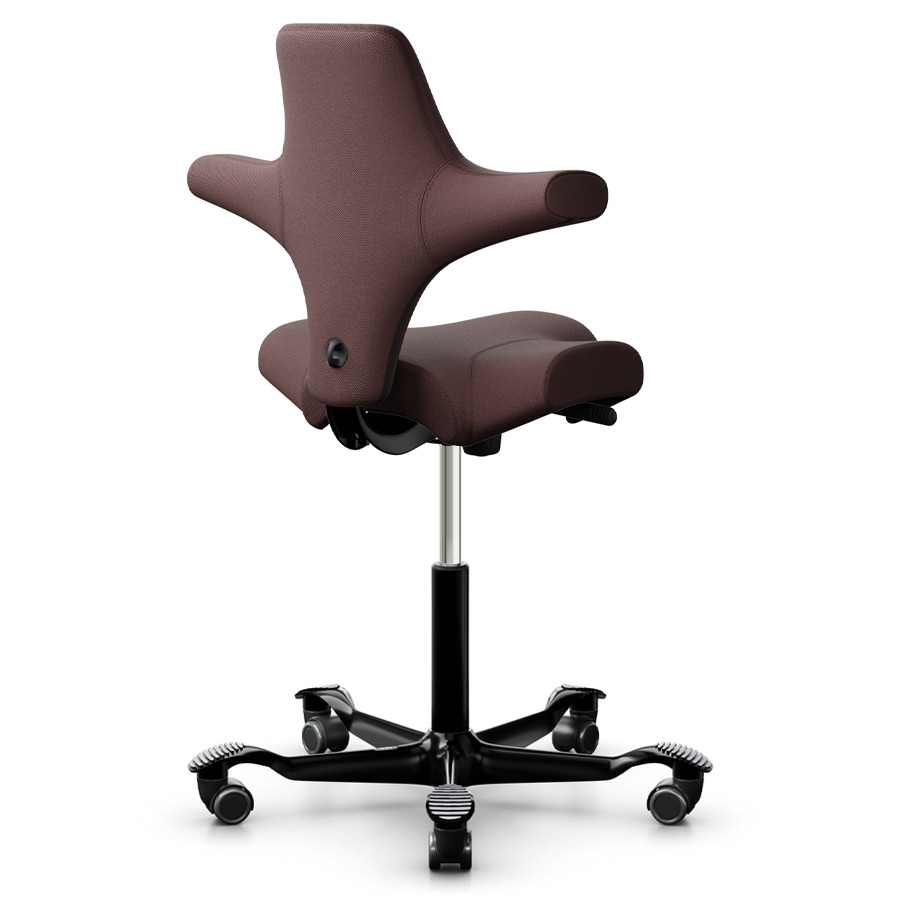 Abverkauf: HAG CAPISCO 8106 | Stehhilfe | Leichte Mängel | Wollstoff Select braun | Gestell schwarz