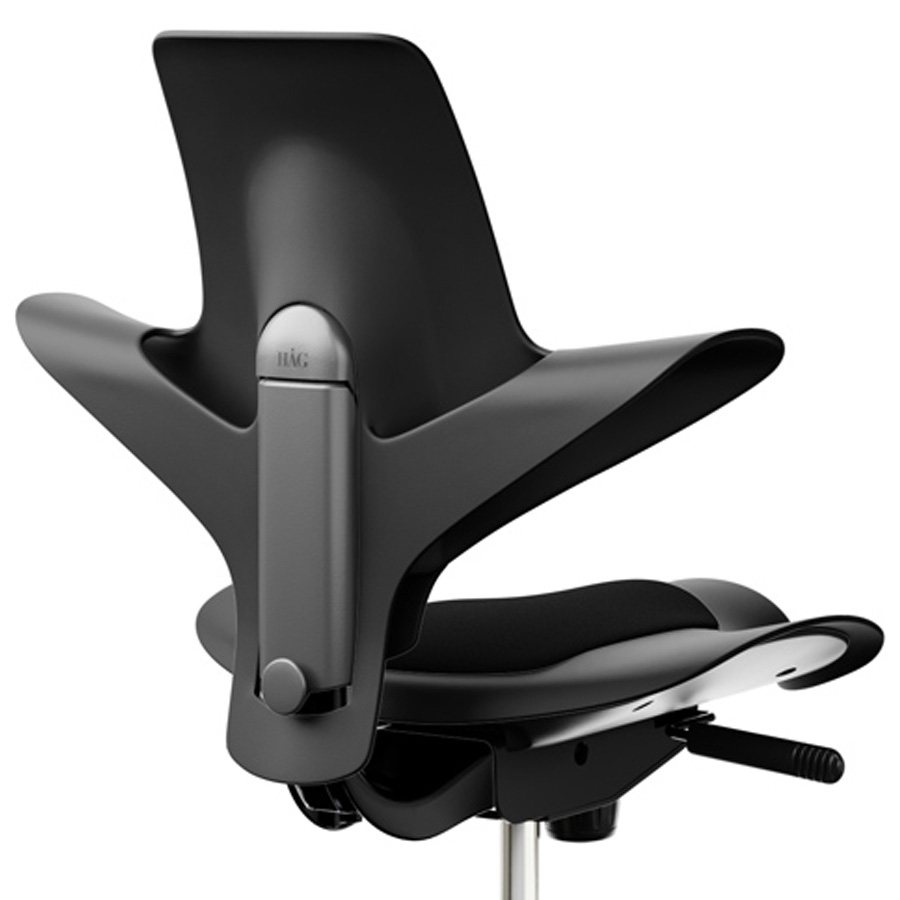 HAG Capisco Puls 8010 schwarz schwarz Nahaufnahme