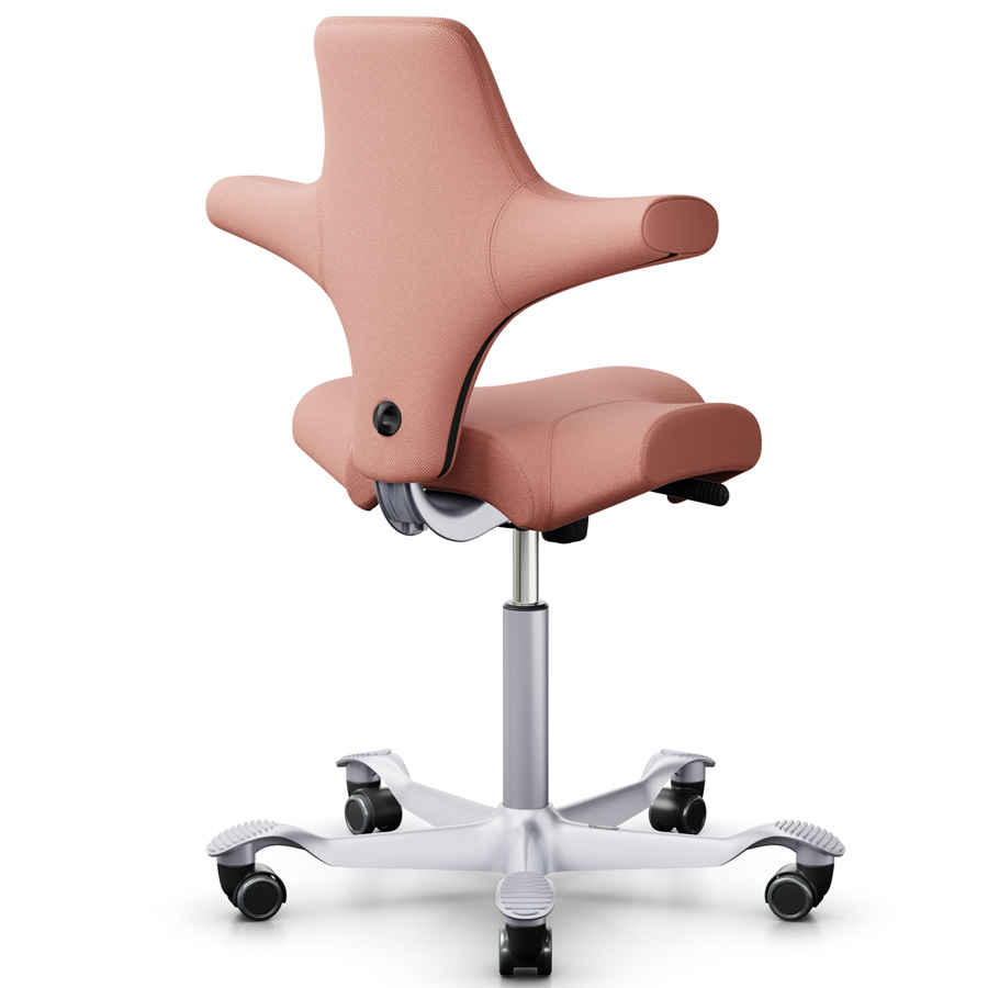 HAG CAPISCO 8106 - Stoff Select 64213 lachsrosa- Gestell silber - Rückansicht