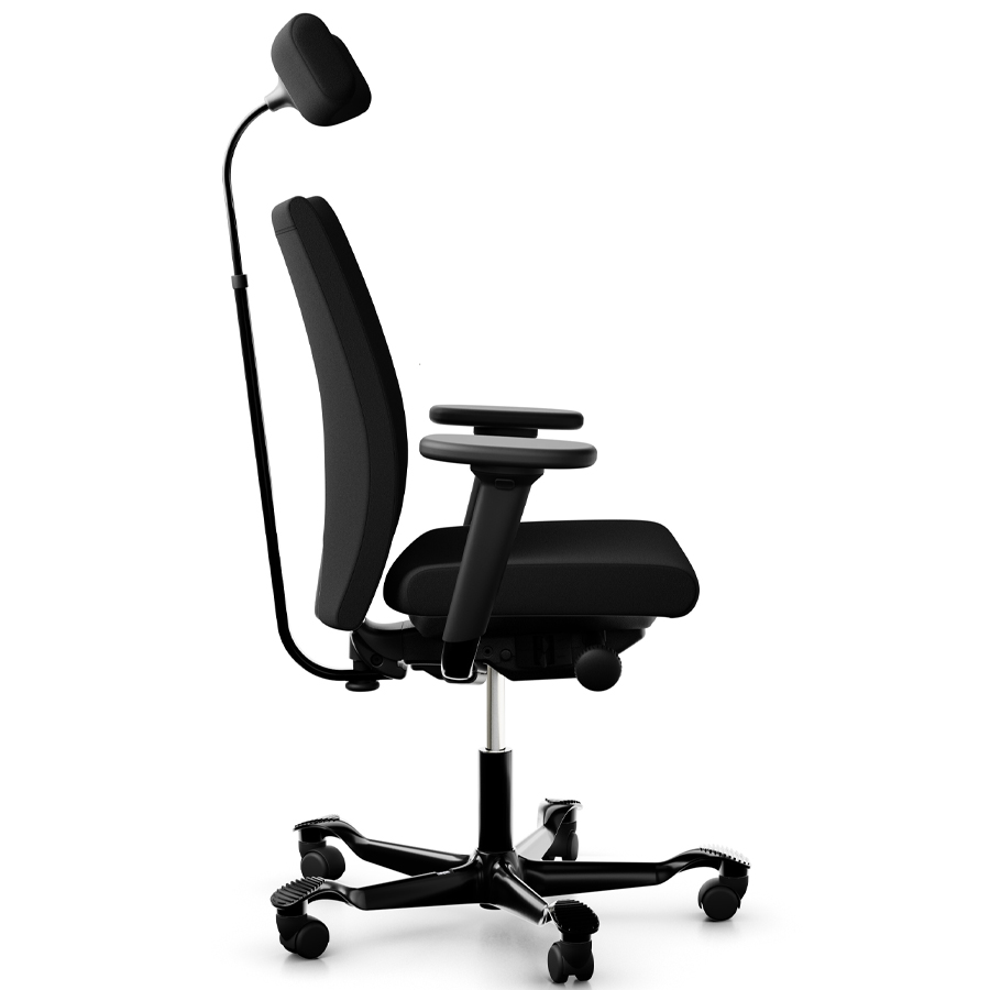 HAG Creed 6006 mit hoher Rückenlehne, 3D-Armlehnen und Kopfstütze - Bezug Xtreme schwarz