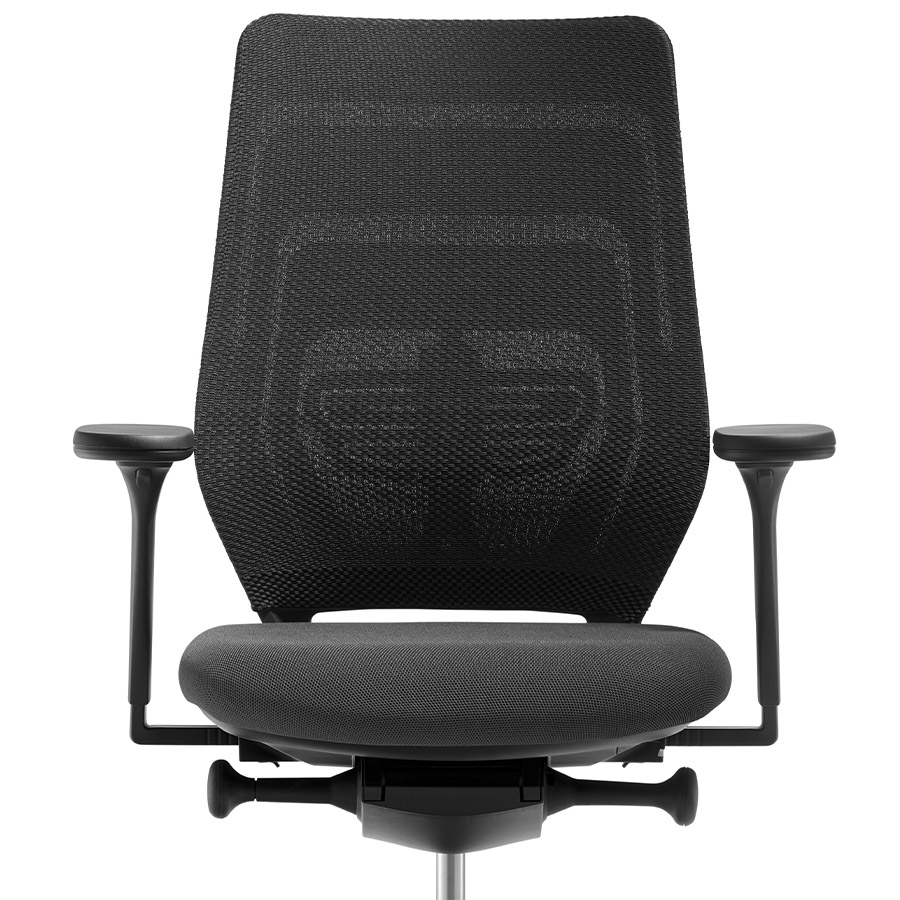 fm Asiento Bürodrehstuhl in Anthrazit Rückenlehne Komfort