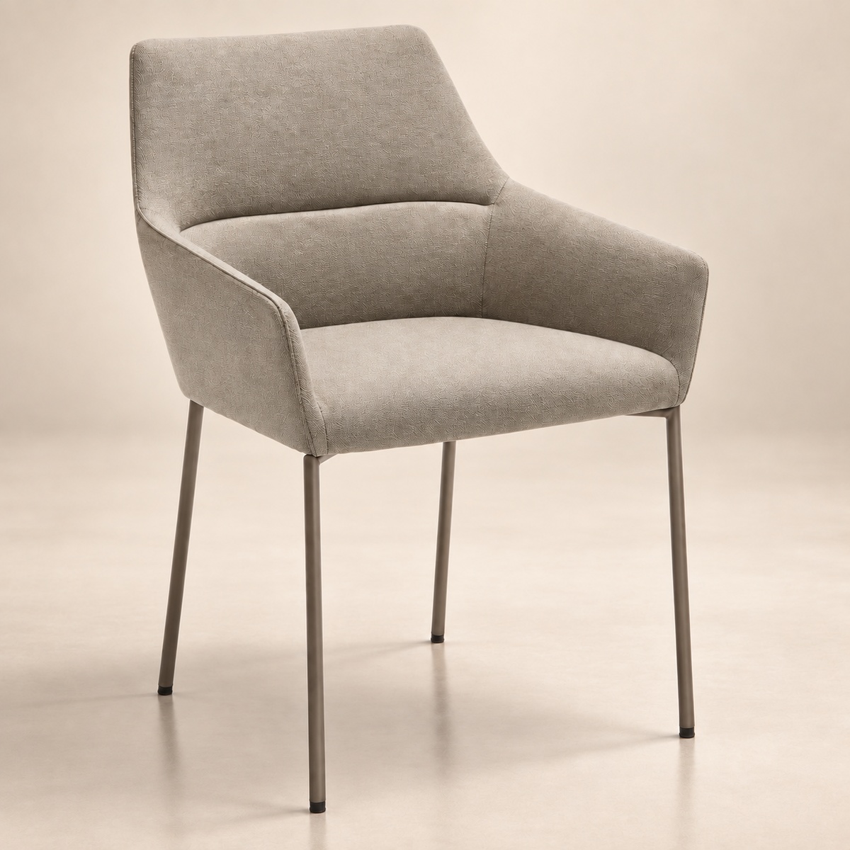 Profim Chic 20H | Gepolsterter Designstuhl mit Metallgestell