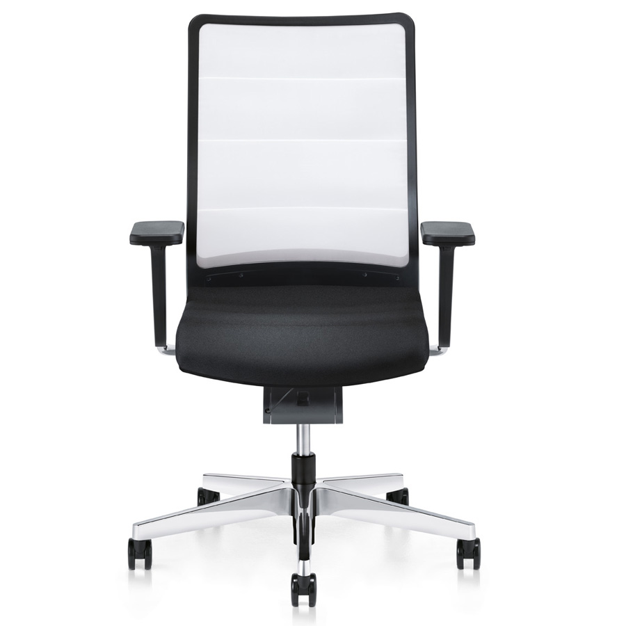 Interstuhl AirPad (3C42) - Fußkreuz Alu poliert  - Frontansicht