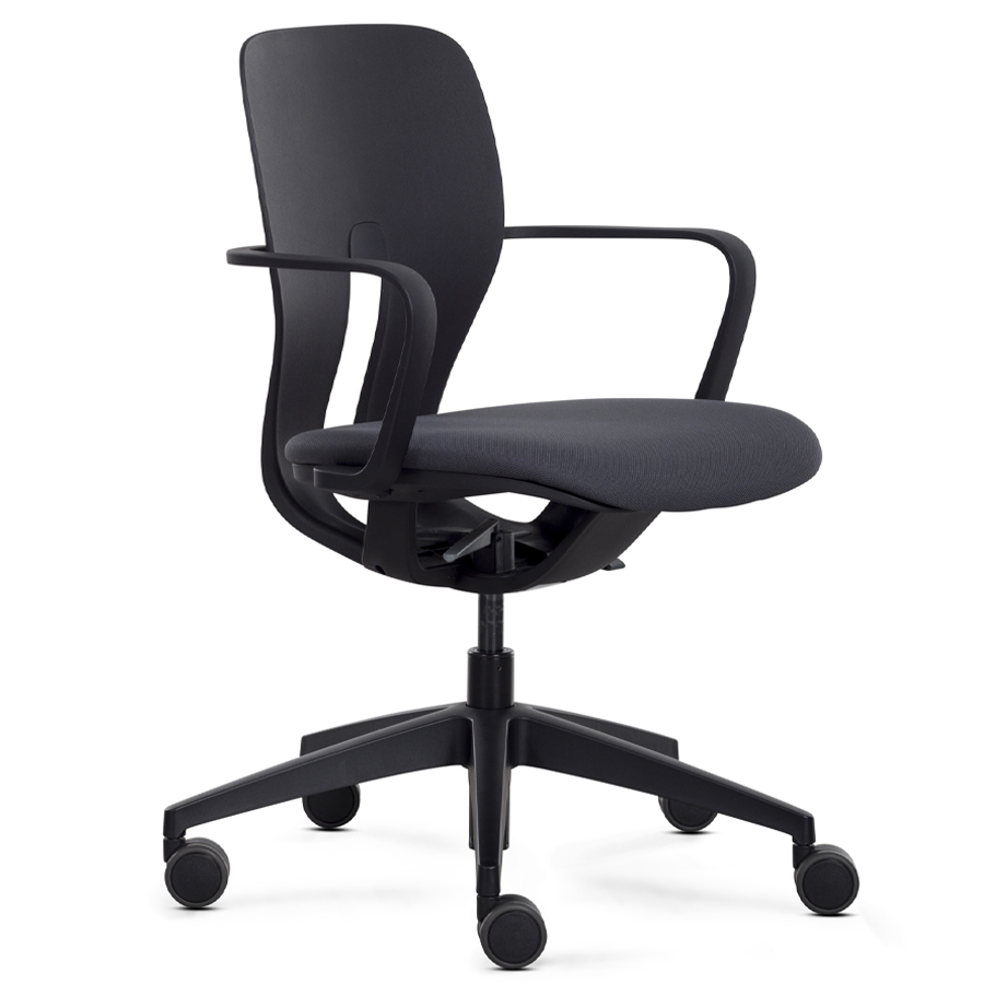 Klöber LIM Drehstuhl (lim98) - Rücken Kunststoff - Sitzfläche gepolstert