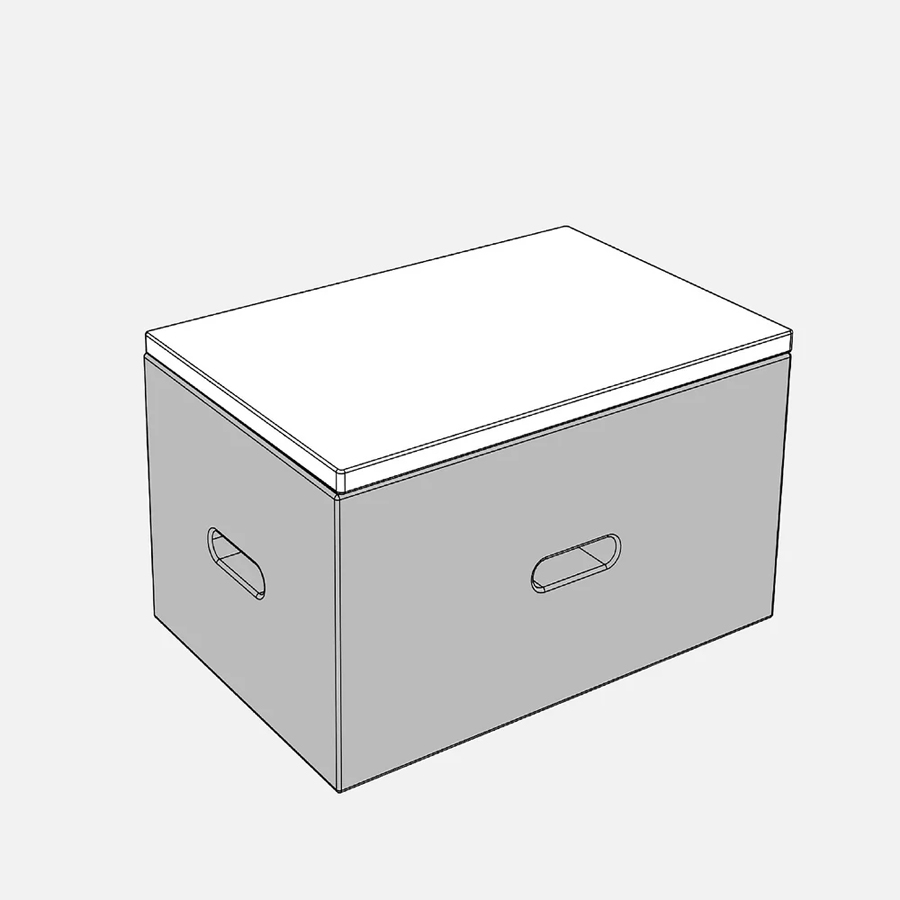 X-Table mini Tischplatte (Skizze)