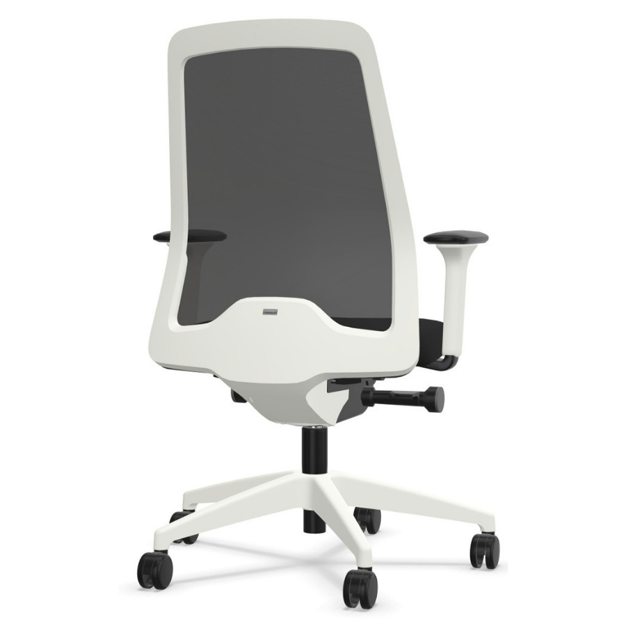 Interstuhl EVERYis1 EV261 FLEXTECH Bürostuhl weiß mit Netzrücken schwarz