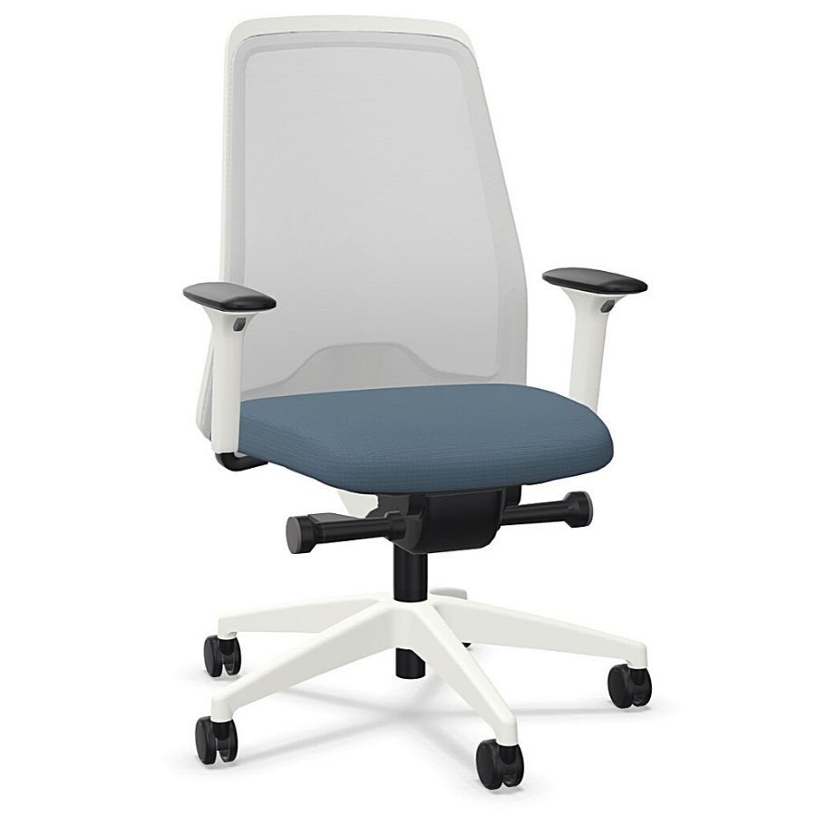 Interstuhl EVERYis1 (EV211) weiß blaugrau