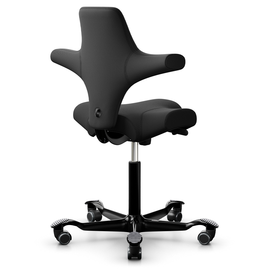 HAG Capisco 8106 | Stoff Nexus 013 schwarz | Gestell schwarz