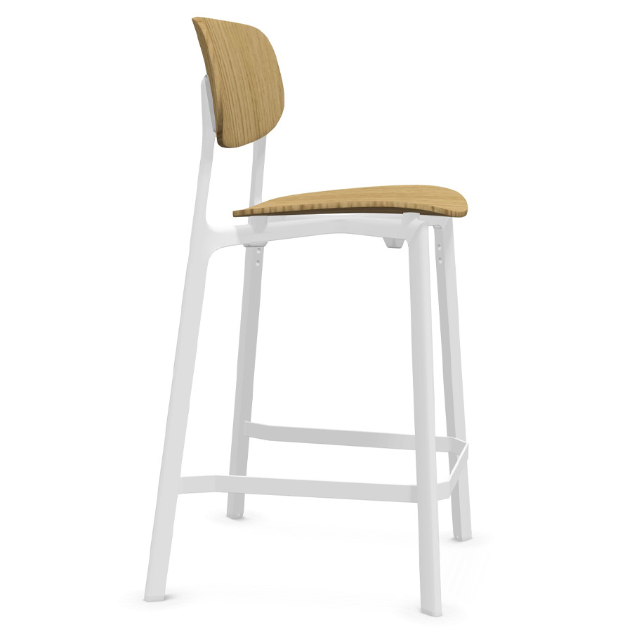 Kristalia COLANDER Hocker europäische Eiche