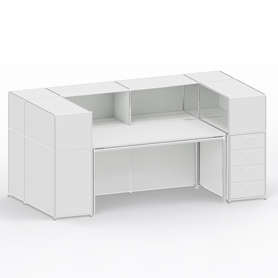 Bosse Modul Space Empfangstheke 2 von hinten