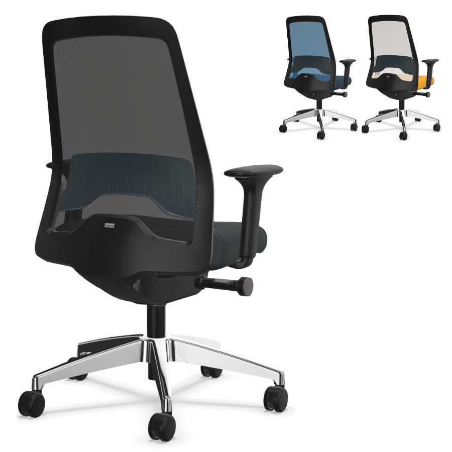 Interstuhl EVERYis1 (EV21C) Bürostuhl Netzrücken Comfort - Komplettausstattung - Express Modell