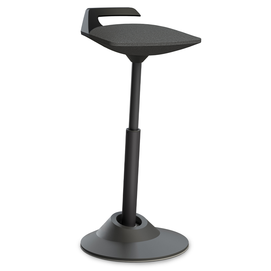 Aeris Muvman Stehhilfe | Capture Cura grau meliert | Standard-Feder | Gestell schwarz