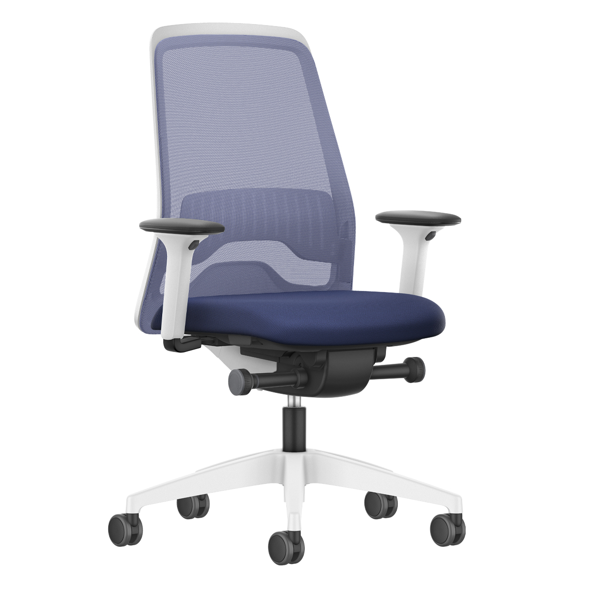 Interstuhl EVERYis1 EV261 | FLEXTECH | Bürostuhl weiß | Netzrücken