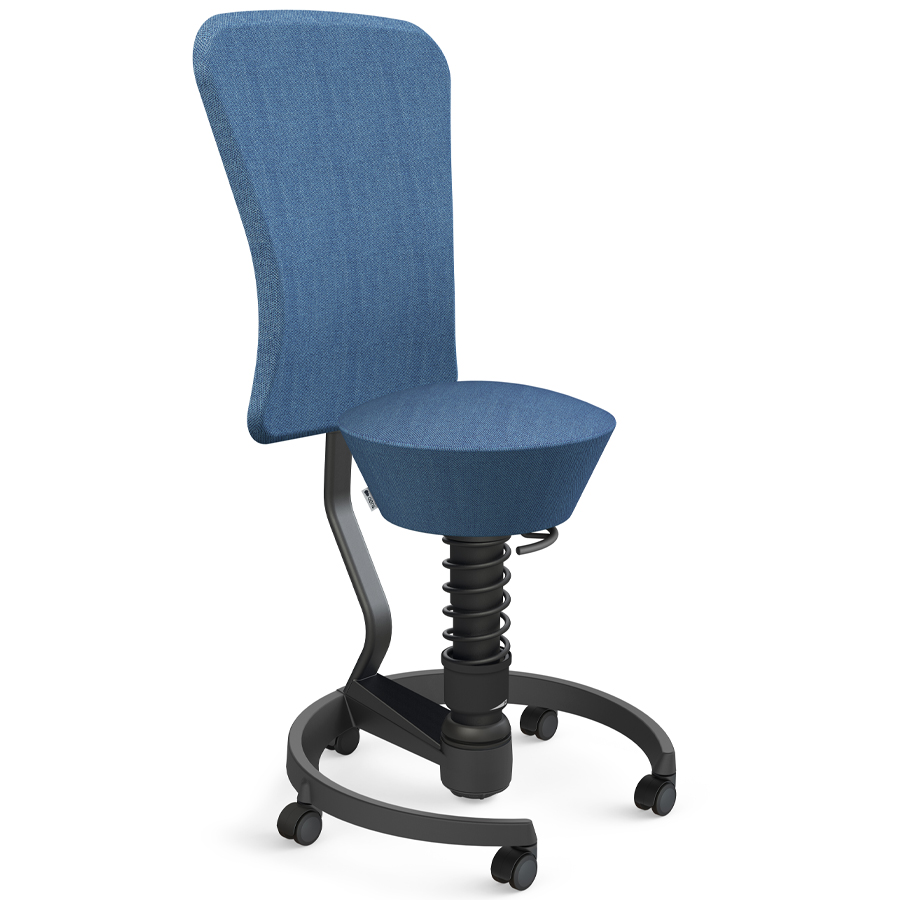 Aeris Swopper Rückenlehne Capture Wolle blau - Beispielbild