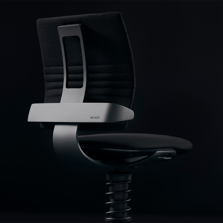 Aeris 3Dee Bürostuhl Capture schwarz Standard-Feder - Detailbild 3