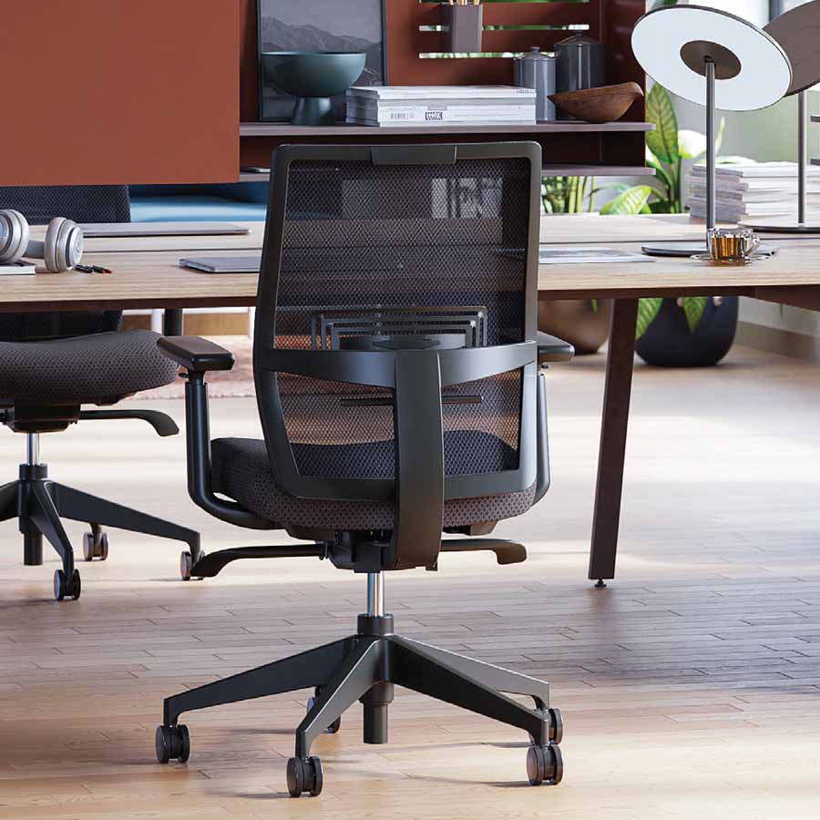 HAWORT Aloha Active Bürodrehstuhl mit Netzrücken