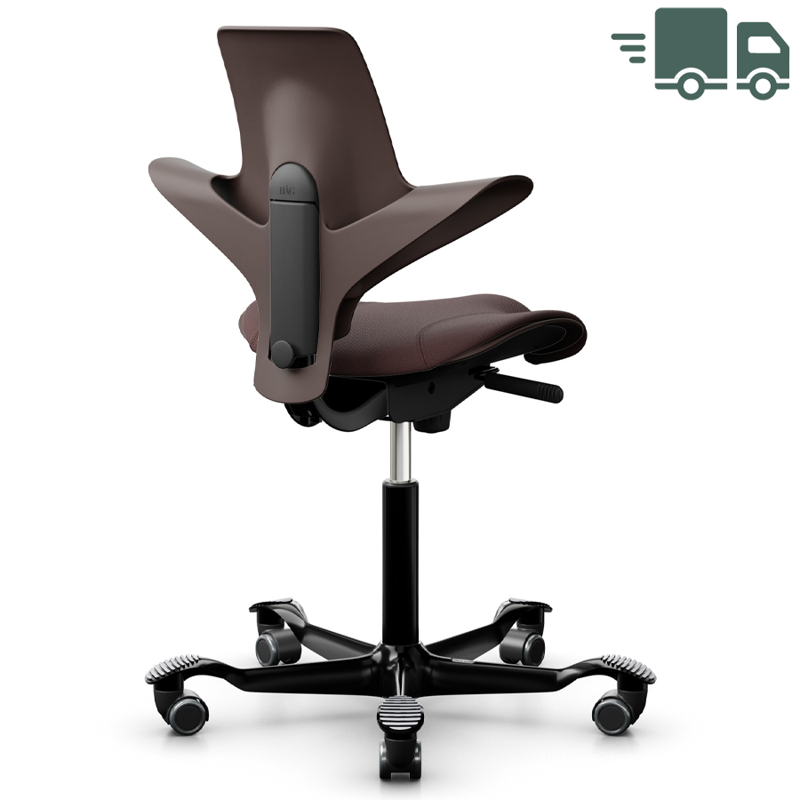 HAG CAPISCO PULS 8020 braun mit Stoff Select chestnut - Gestell schwarz - Special Edition