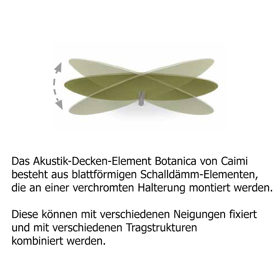 Caimi Botanica Akustik-Wand- und Deckenabsorber