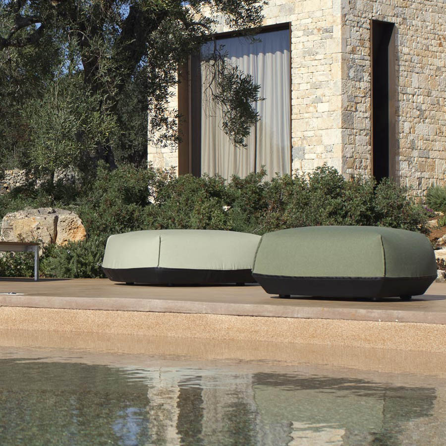 Kristalia Brioni Pouf groß