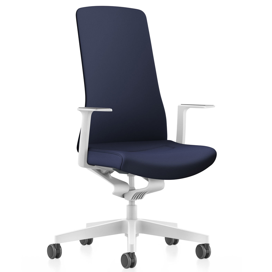 Interstuhl PUREis3 PU113 weiß blau