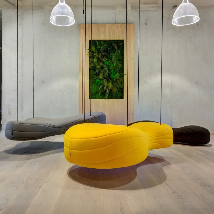 Noti Bouli Sofa, 2-Sitzer, mit Hängeseile Beispielbild