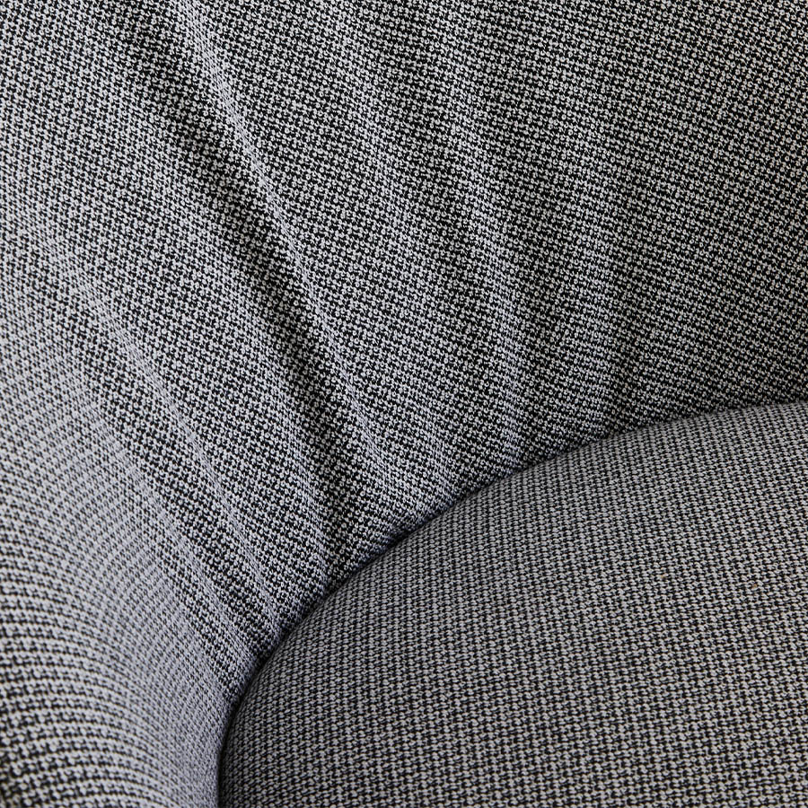 Noti Palo Soft Sessel mit Drehfußgestell Stoff Cleo Pepper