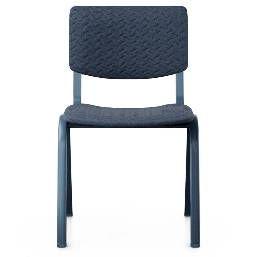 HAG Celi 9160 | Bezug CeliKnit Crowberry | Kunststoff Crowberry | Gestell Blueberry