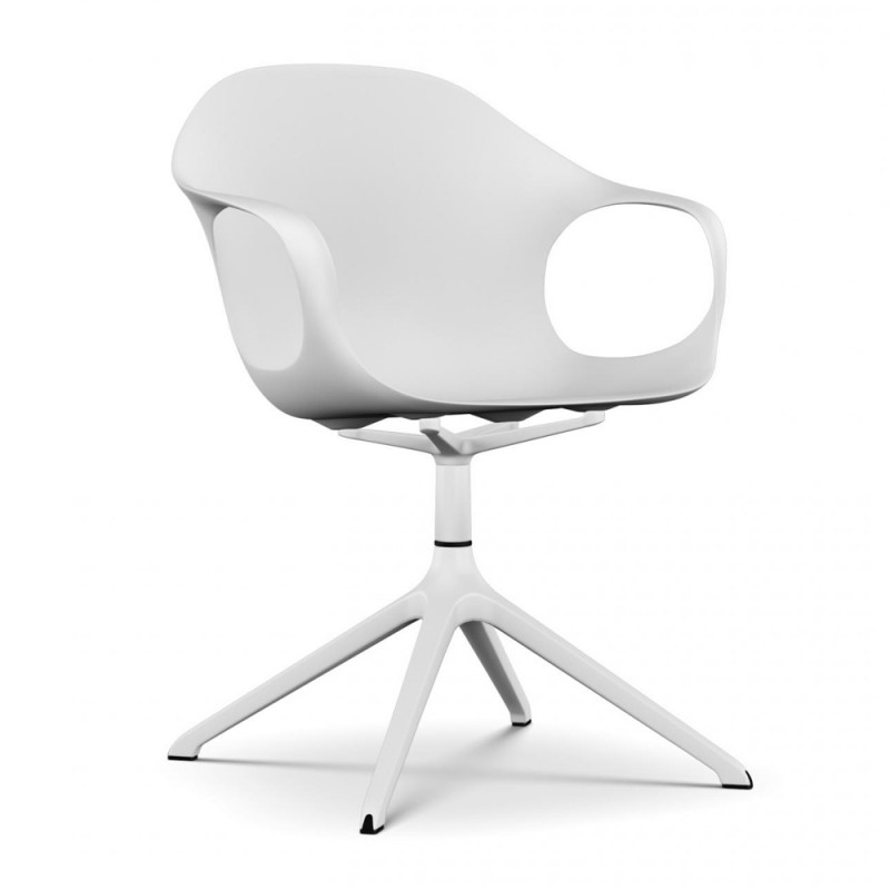 Kristalia Elephant Drehstuhl weiß weiß