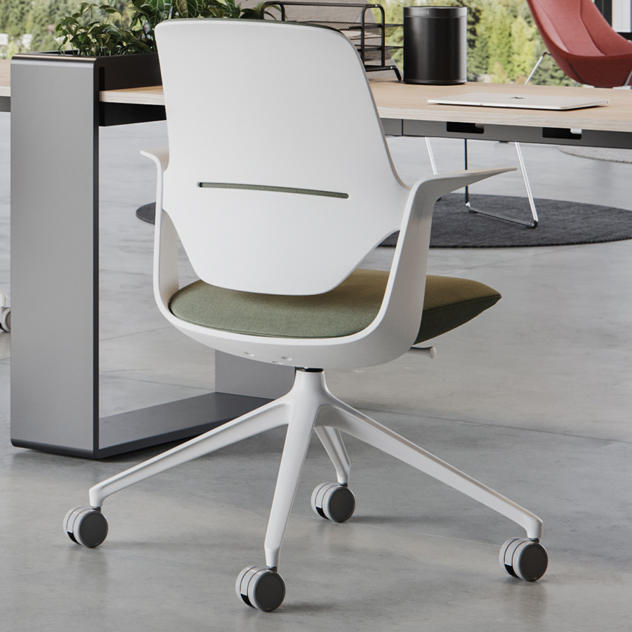 Profim TrilloPro 21HST Konferenzstuhl mit Rollen und Polsterrücken Beispielbild