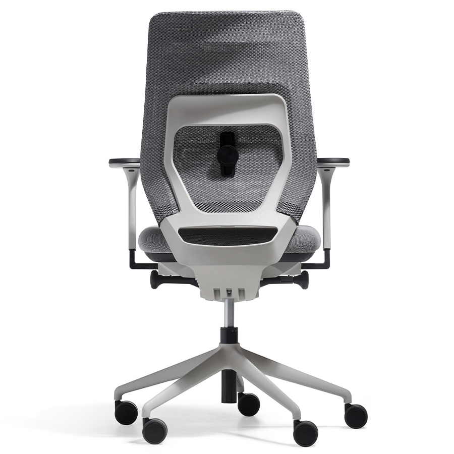 FM Asiento Bürodrehstuhl in Hellgrau