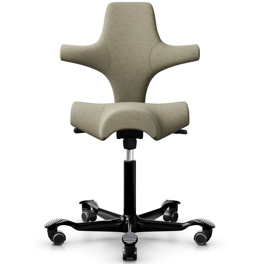 HAG Capisco 8106 Stoff Focus Melange beige FCM61240 von Vorne