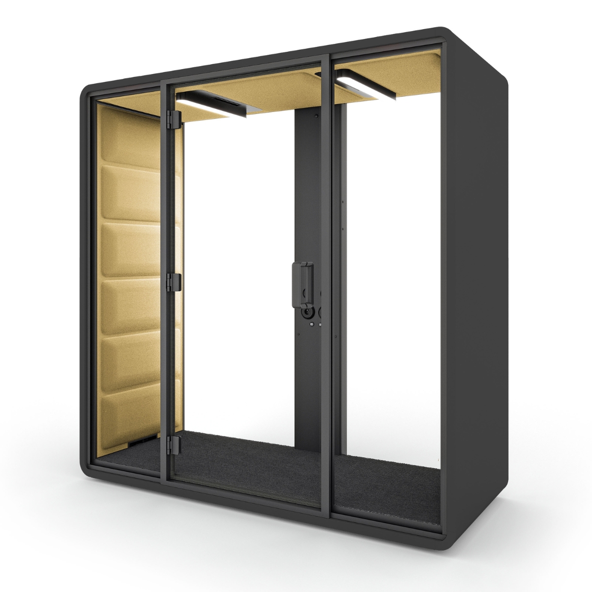 Hushoffice HushFree XM | Akustikbox für 2 Personen | Konfigurator