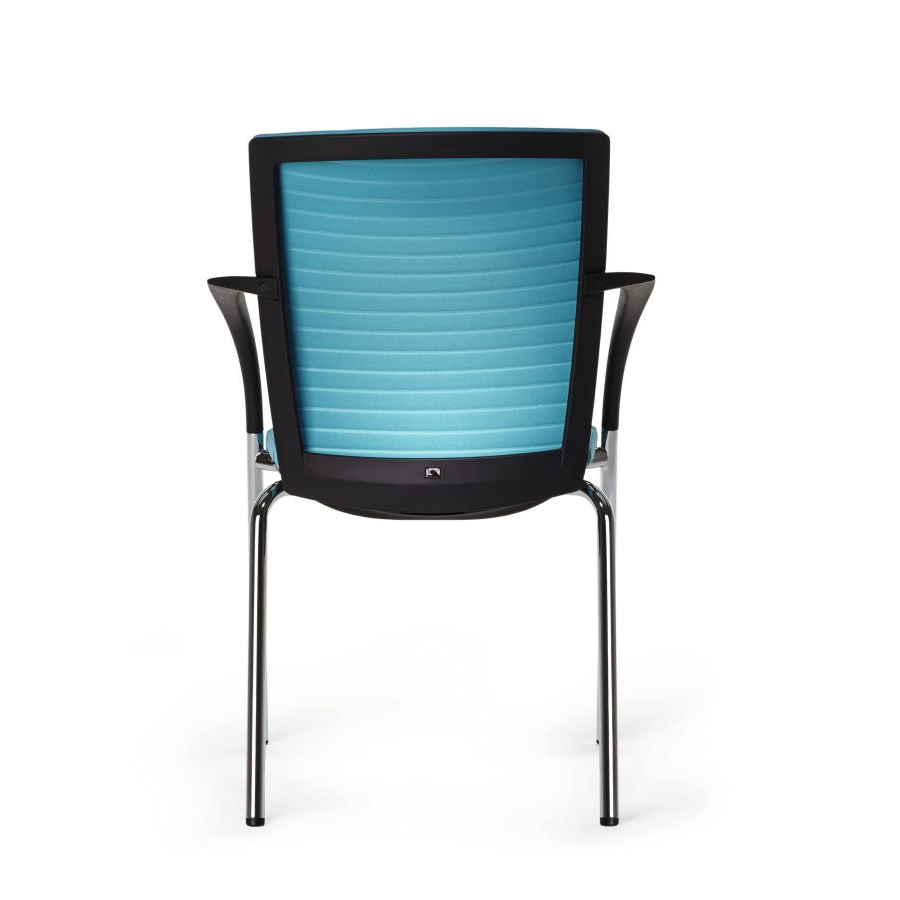 König+Neurath OKAY.II Konferenzstuhl Besucherstuhl Vierfuß mit Polsterrücken geprägt