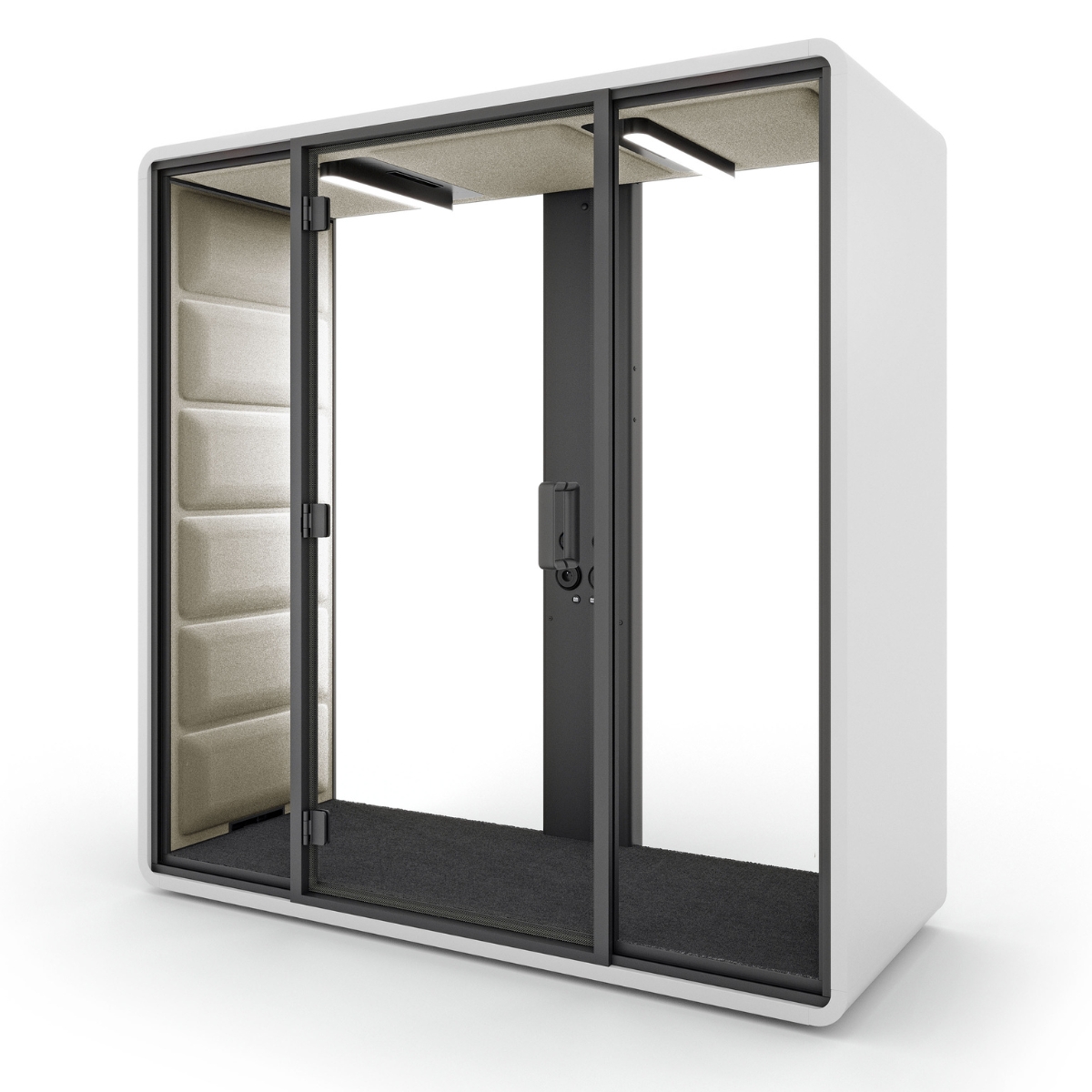 Hushoffice HushFree XM | Akustikbox für 2 Personen | Konfigurator